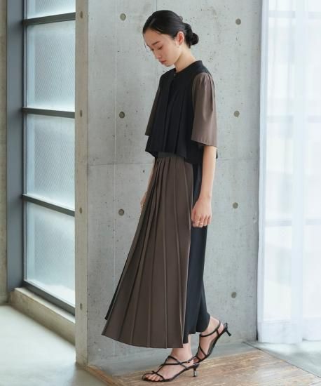 chez vidalenc半袖ワンピース chez vidalenc半袖ワンピース - メルカリ