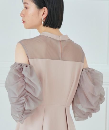 ルイルエブティック RUIRUE BOUTIQUE ギャザーシアースリーブ