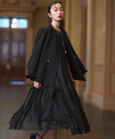 ★値下げ★アンドレスド チュール お呼ばれワンピースセット アンドレスド チュール お呼ばれワンピースセット