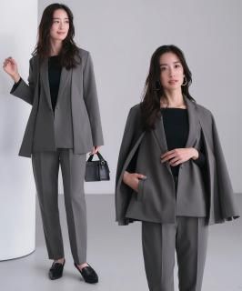 卒入学式⭐︎ウツクシルエットジレ&ワイドパンツセット　セットアップ ジレセットアップ｜レディースファッション通販RUIRUE BOUTIQUE