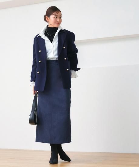 ウールリバージャケットコート「K1610」