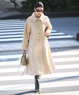 オーガンジースリーブタックフレアトップス＆シークレットゴム　テーパードパンツ オーガンジースリーブタックフレアトップス＆シークレットゴム