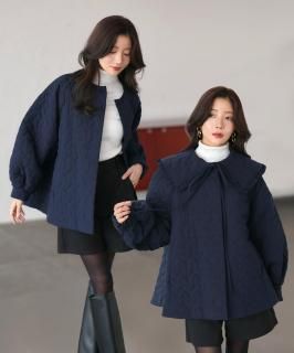 ホールドカラーフレアワンピース mizuiro ind｜スタンドカラーフレアワンピース T/R stand collar