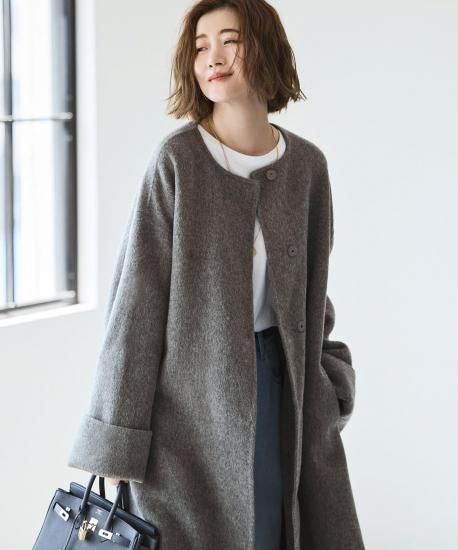 BACKLASH ラビットファー コート ダッフル BACKLASH ラビットファー コート ダッフル