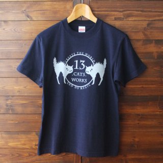 Tシャツ（ロゴ）-シルクスクリーン-13.CATS.WORKSオリジナル