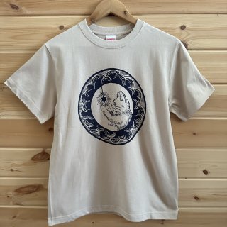 星のランプ-シルクスクリーン-YO-COオリジナルデザイン Tシャツ