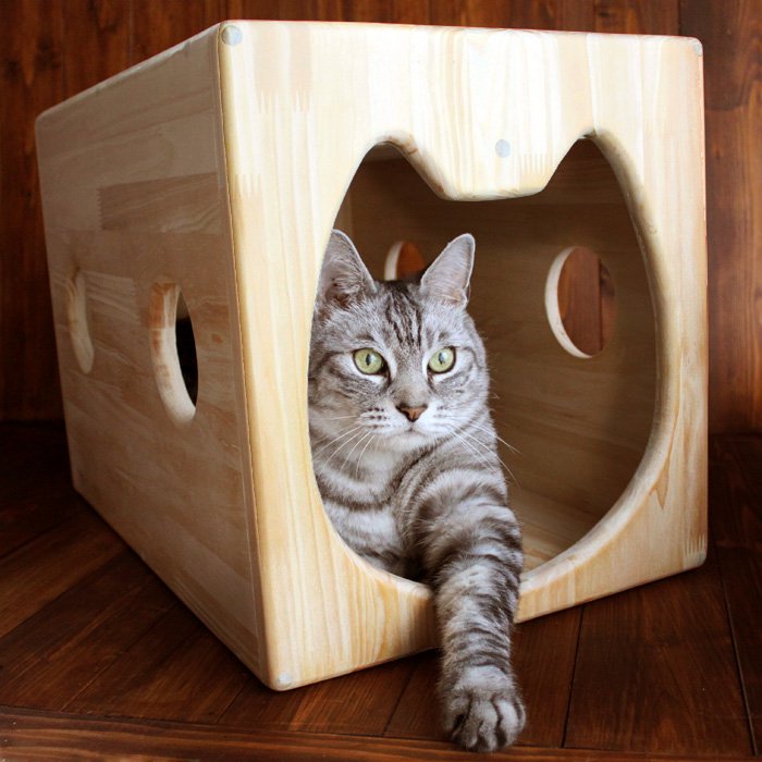 猫部屋猫小屋　猫ハウス　木製