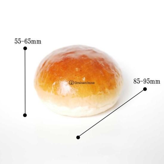 ハンバーガー用リッチ《光沢》バンズ16個～512個|ハンバーガー用