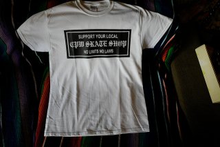 SUPPORT LOCAL SKATE SHOP T-SHIRTS