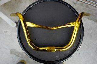 [NOS] OLD SCHOOL BMX ANODIZED GOLD V-BAR