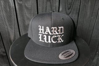 Hard Luck Old Hand Snapback Hat - Black/Silver