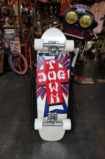 Dogtown USA Cross Cruiser Complete Skateboard - White Pearl 7.75 x 28.25