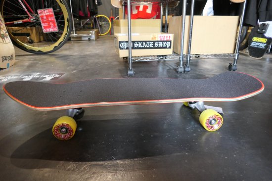Santa Cruz Screaming Hand 80s Cruzer Complete Skateboard - Red 