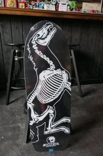 Skull Skates Horse Skeleton Single Kick Deck 10.5x31