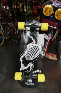 Skull Skates Horse Skeleton Single Kick Deck COMPLETE