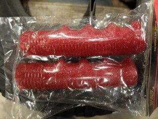 LOWRIDER SPARKLE GRIPS RED