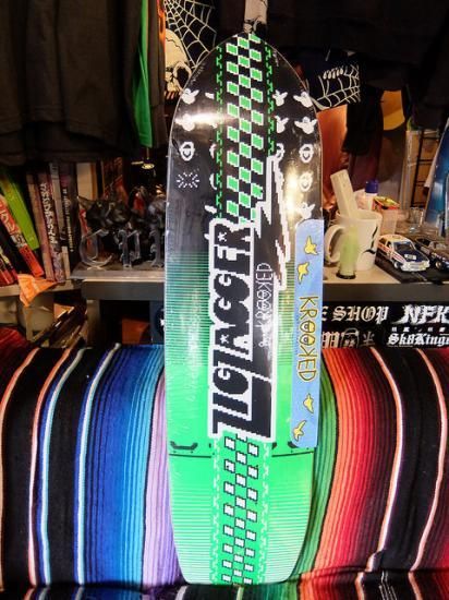 KROOKED ZipZagger スケボー コンプリート 8.62 Krooked Skateboards Zip Zagger By Sam 8.62