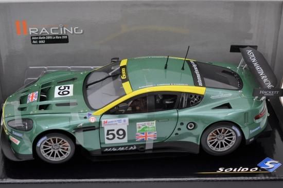 SOLIDO 1/18 ASTON MARTIN DBR9 Le Mans -2005 #59 - スケールモデルショップ　ディービーモデルカーズ