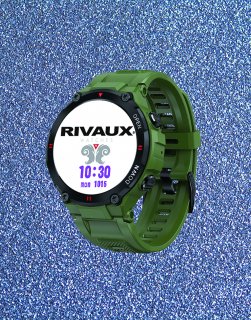 RIVAUX WATCHES　リボーウォッチズ　クロノグラフ　腕時計　swiss