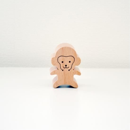 おサルさんつみき [おすすめ年齢：1歳頃から] | 木の雛人形・五月人形