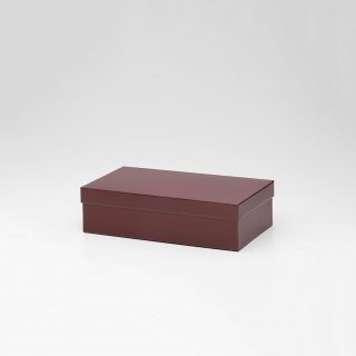 TIN BOX (Mサイズ / バーガンディ)
