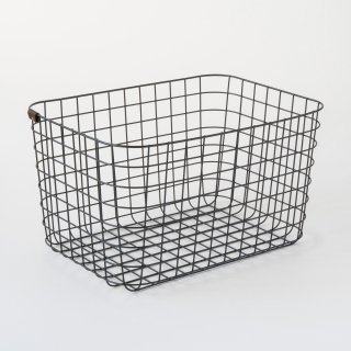 WIRE BASKET (L / black)<img class='new_mark_img2' src='https://img.shop-pro.jp/img/new/icons5.gif' style='border:none;display:inline;margin:0px;padding:0px;width:auto;' />