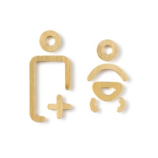 OSTOMATE ＆ BABY (brass)<img class='new_mark_img2' src='https://img.shop-pro.jp/img/new/icons5.gif' style='border:none;display:inline;margin:0px;padding:0px;width:auto;' />