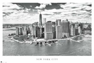 ニューヨーク（俯瞰） ポスター