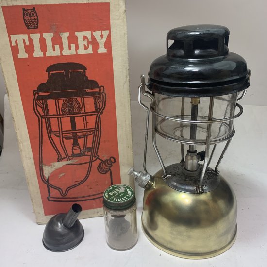 イギリス製 Tilley テリー 246B 箱付 ブラス 1974年3月 中古 ケロシン