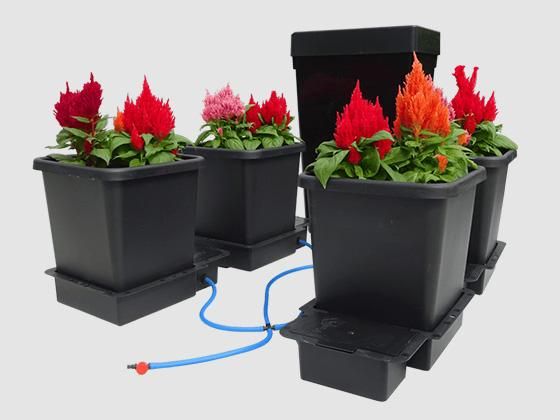 植木鉢　確認用 植木鉢 軽量大型 オプティマ Uポット グレー φ35cm（12号）AN-TU3531GY