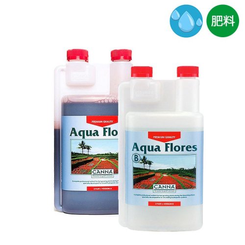 Canna Aqua Flores アクア フローレス A/B 水耕栽培用肥料 - growstore
