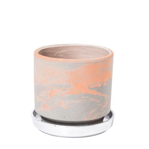 SOIL POT GY/OR ݥå 3ȭ