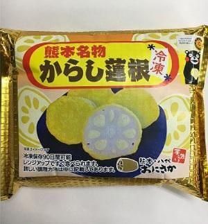 おにさか|冷凍からし蓮根 - 八代よかとこ物産館