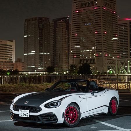 THREEHUNDRED サイドストライプ ABARTH 124 Spider THREEHUNDRED サイドストライプ ABARTH 124 Spider