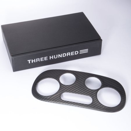 THREEHUNDRED カーボンエアコンパネル オートエアコン用 - THREEHUNDRED THE STORE