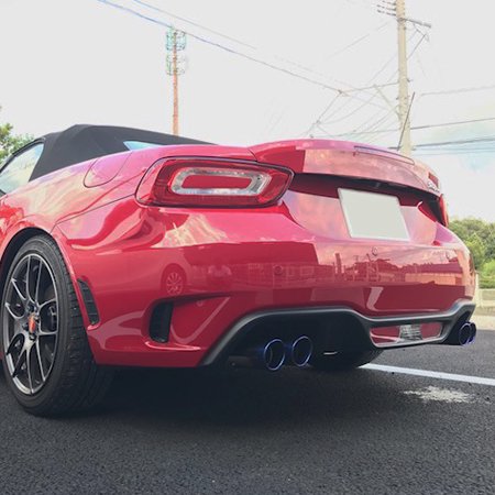 THREEHUNDRED マフラーテールフィニッシャー チタンテール ABARTH 124 Spider - THREEHUNDRED THE  STORE