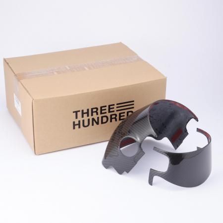 THREEHUNDRED カーボンステアリングコラムカバー - THREEHUNDRED THREEHUNDRED カーボンステアリングコラムカバー - THREEHUNDRED