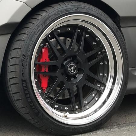 es wheel es-07 FORGED 3pice WHEEL 9J FOR BREMBO CALIPER