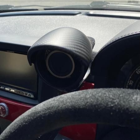 THREEHUNDRED ブーストメーターマットカーボンフード