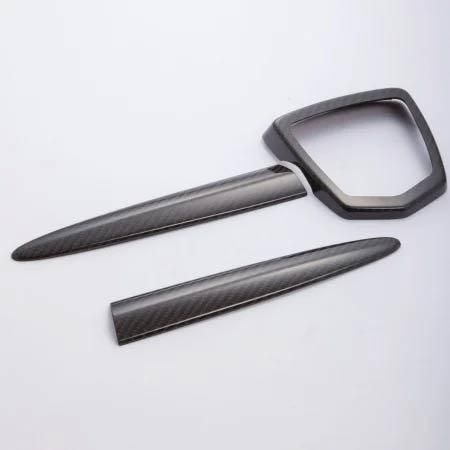 THREEHUNDRED カーボンフロントエンブレムカバー ABARTH595 シリーズ4