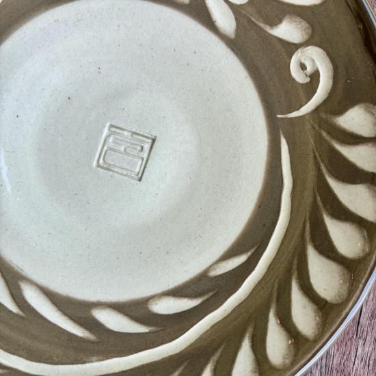 □やちむん工房 與那嶺□ 四寸皿 - みやんちSTUDIO&COFFEE