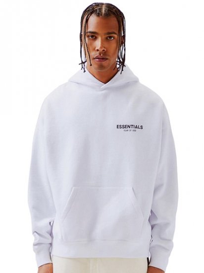 Fog essentials outlet white hoodie