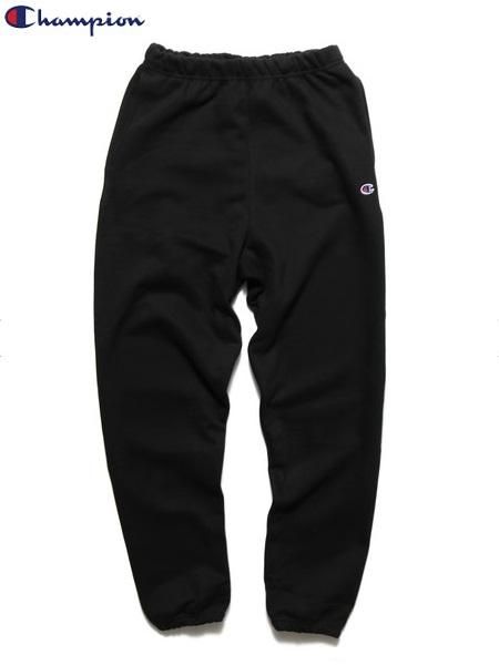 Champion チャンピオン 12oz Reverse Weave Fleece Pants リバースウィーブ スウェットパンツ Black