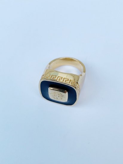 VERSACE(ヴェルサーチ)】VINTAGE SUNBURST RING (ヴィンテージリング)