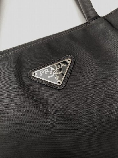 Prada nylon tote online vintage