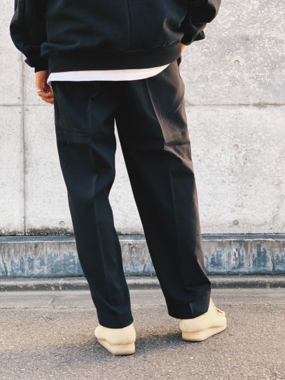 【MAGIC STICK(マジックスティック)】PL Wide Trousers by Wildthings (ワイドトラウザーパンツ) Black