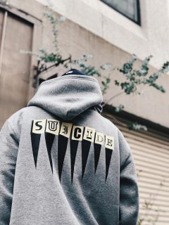 <img class='new_mark_img1' src='https://img.shop-pro.jp/img/new/icons58.gif' style='border:none;display:inline;margin:0px;padding:0px;width:auto;' />【WANNA(ワナ)】SUICIDE HOODIE (パーカー)Heather Grey