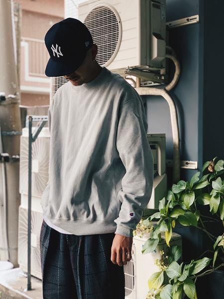 champion reverse weave クルーネック