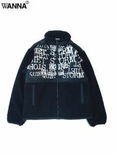 <img class='new_mark_img1' src='https://img.shop-pro.jp/img/new/icons58.gif' style='border:none;display:inline;margin:0px;padding:0px;width:auto;' />WANNA()ۡQUIET STORM FLEECE JACKET (ե꡼㥱å) Black