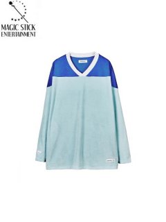 【MAGIC STICK(マジックスティック)】K7 COZY FOOTBALL LS T (長袖TEEシャツ) Tiffany